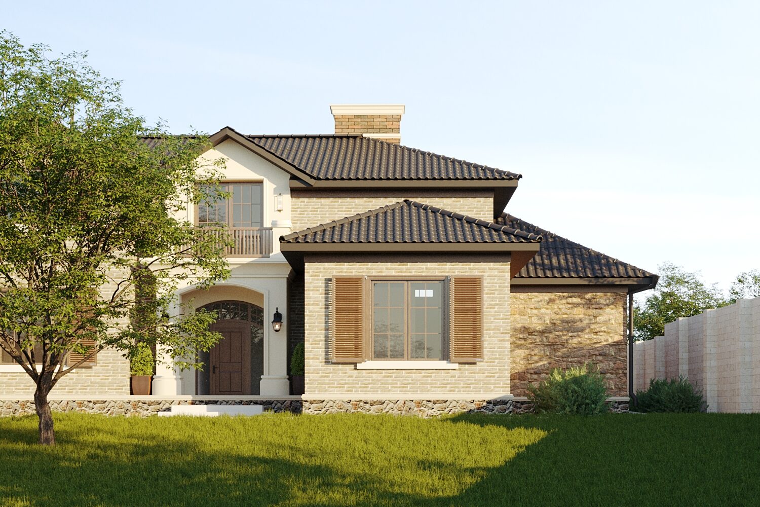 Countryside Chalet House