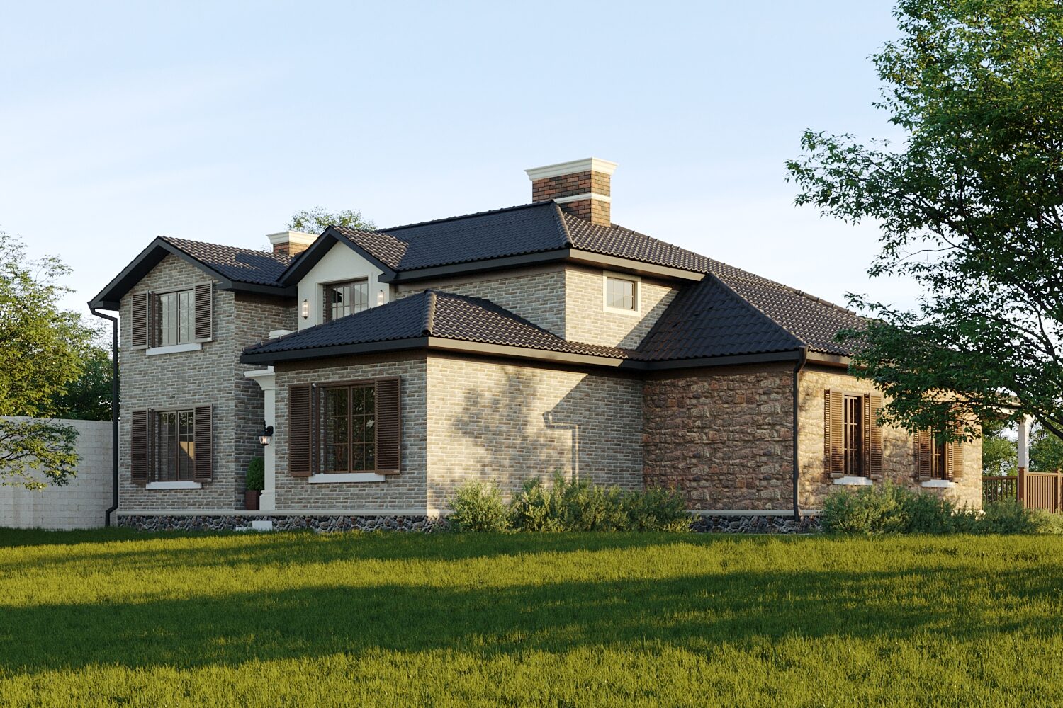 Countryside Chalet House — 1