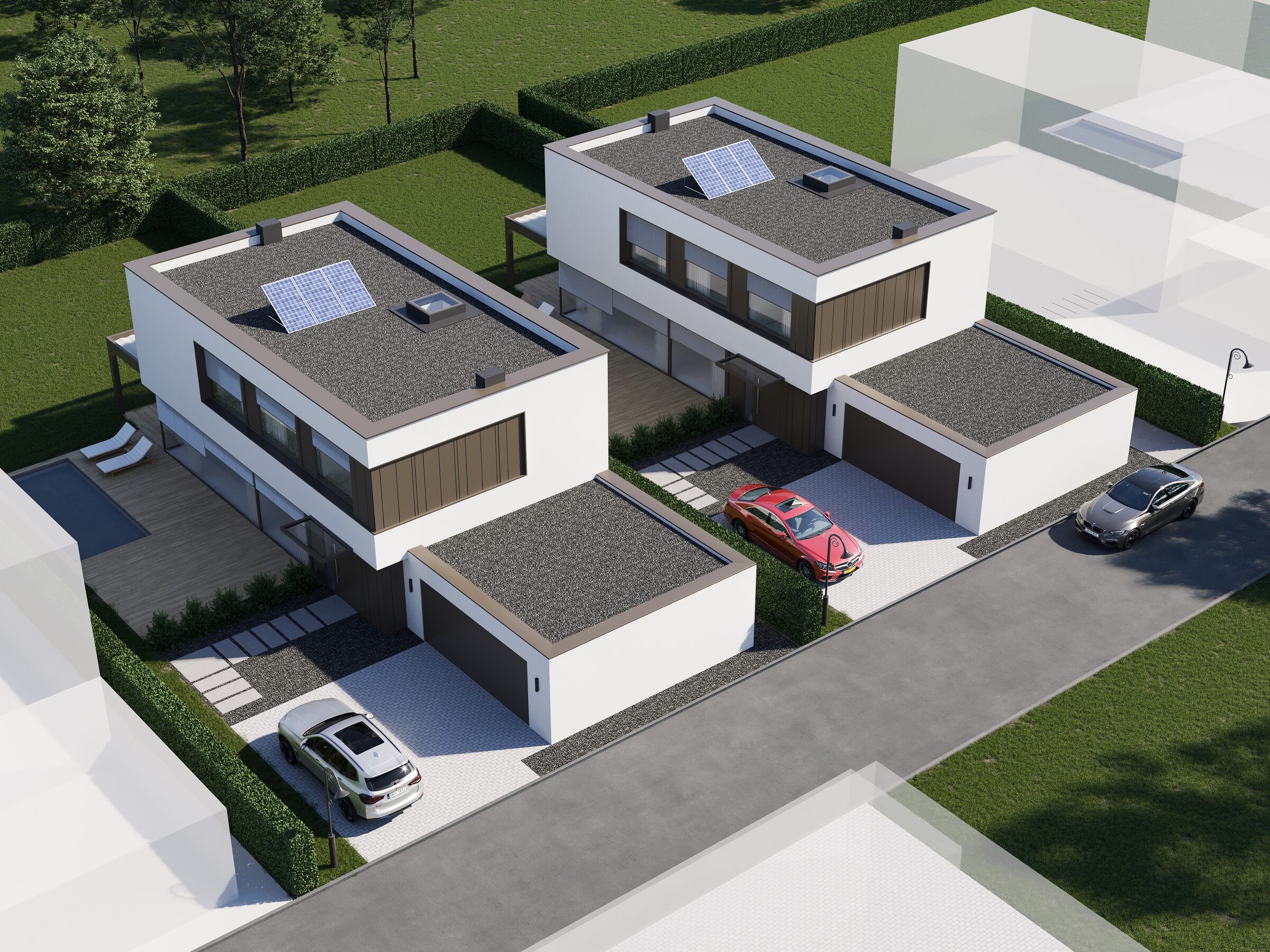 Luxembourg Twin Houses