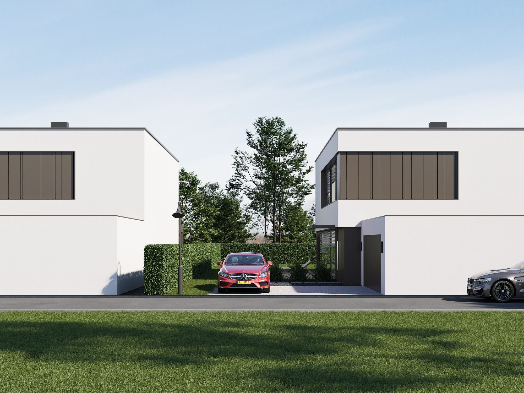 Luxembourg Twin Houses — 1