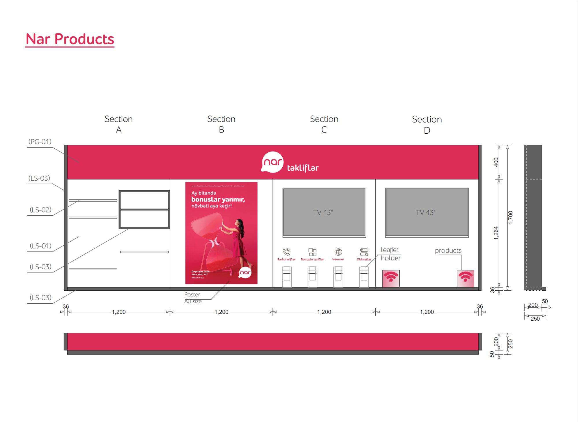 Nar Mobile — Store Guidebook — Architecture & Interiors