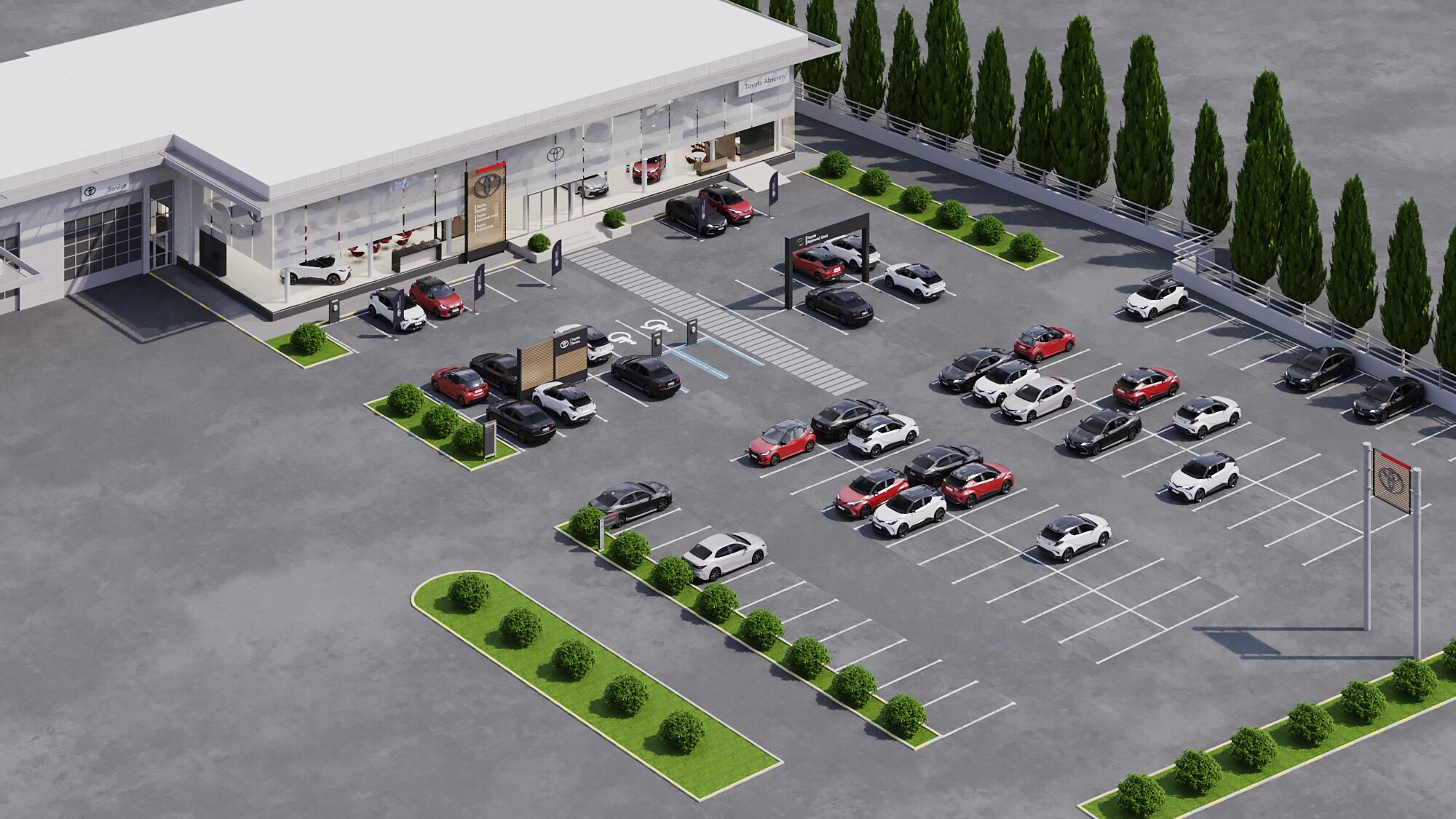 Toyota Official Showroom — 1